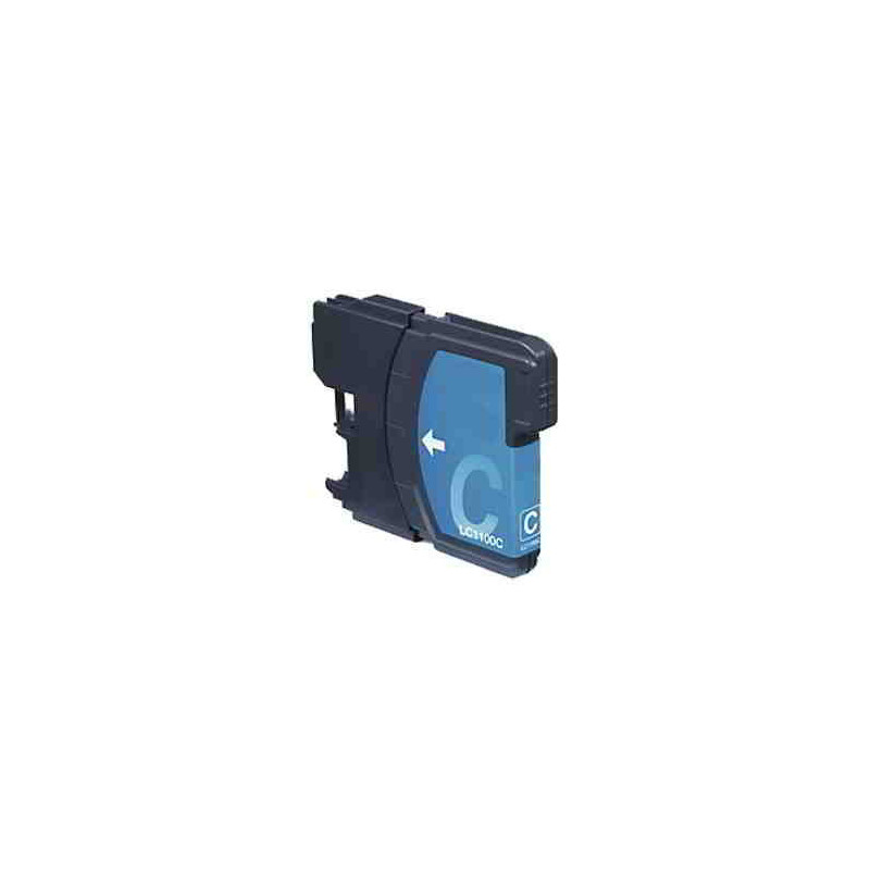 Lc-980/1100c Cartucho Brother Compatible Cian