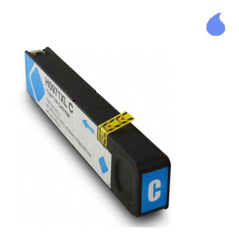 HP971C Cartucho HP Cian Reciclado CN626AE