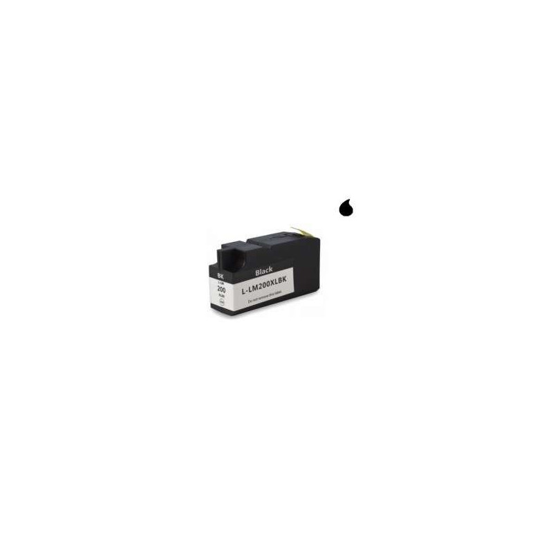 14L0197-Bk Cartucho Compatible Lexmark Negro (N 200Xlbk) 82Ml