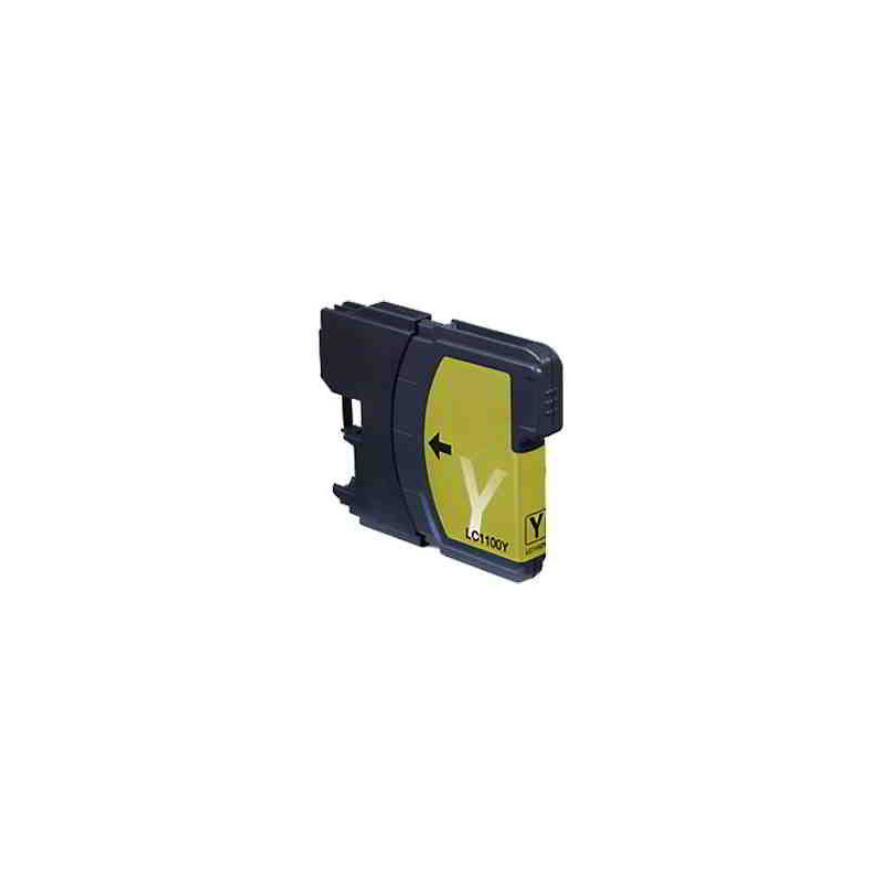 Lc-980/1100y Cartucho Brother Compatible Amarillo