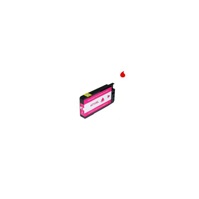 Cz131A Cartucho Compatible Hp  Magenta (N  711Xl)