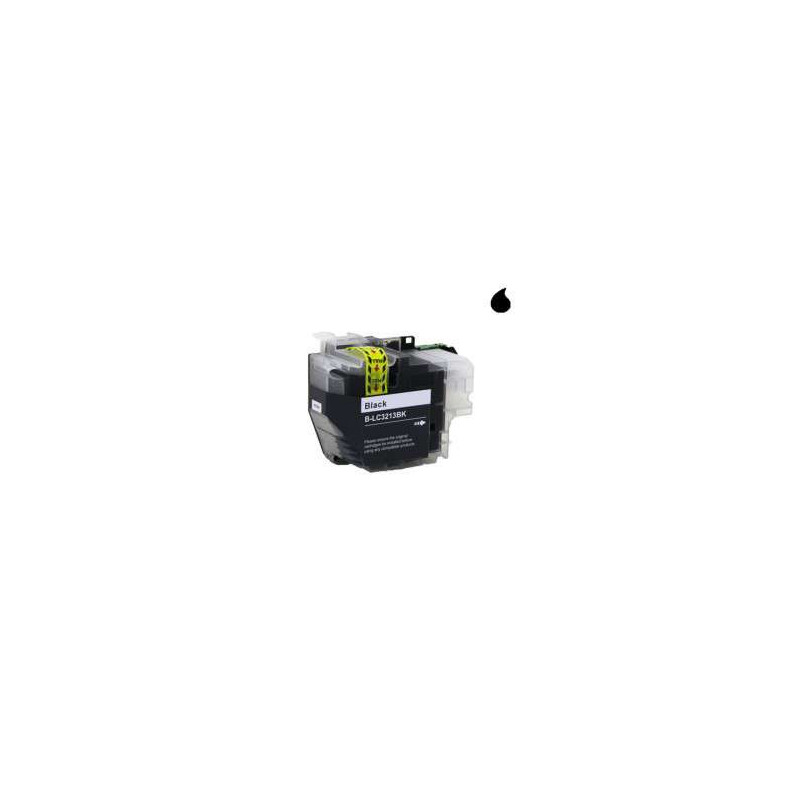 Lc-3213/3211Bk Cartucho Compatible Brother Negro (15Ml)