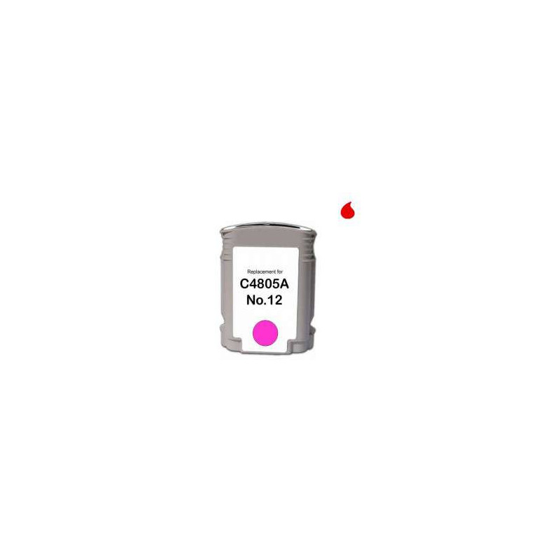 C4805A Cartucho Compatible Hp Magenta (N  12M) 55 Ml