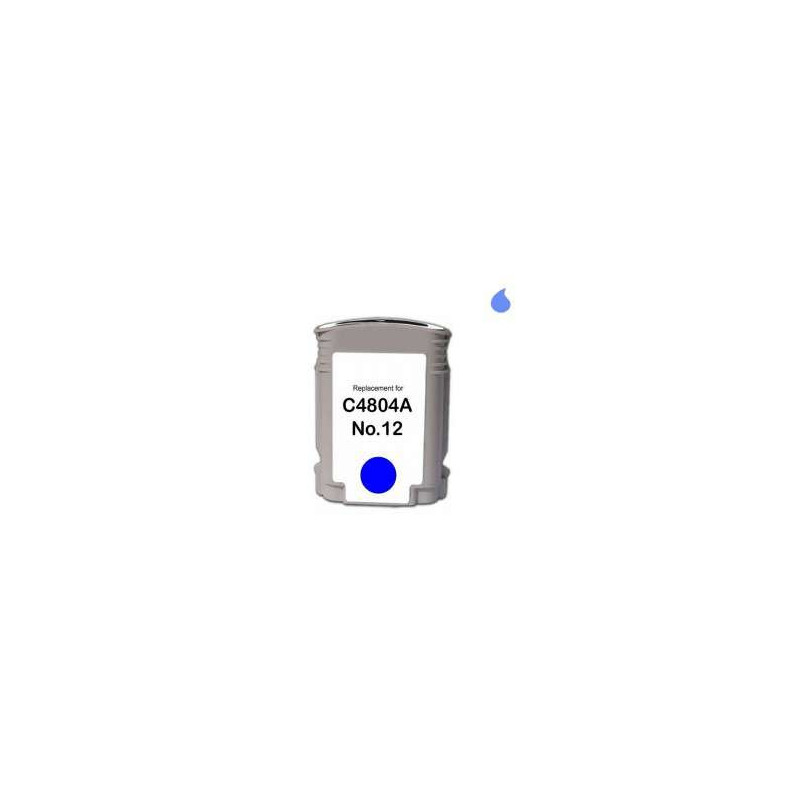 C4804A Cartucho Compatible Hp Cyan  (N  12C)   55 Ml