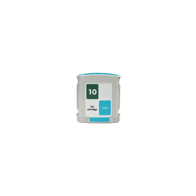 Cartucho HP 10 Cian Compatible C4841A