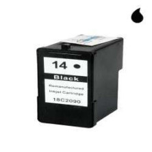 018C2080E Cartucho Reciclado Lexmark Negro (N  14) 22 Ml