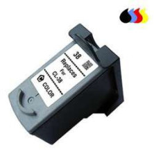 Cl-38 Cartucho Reciclado Canon  Color (Cl38) 3X4 Ml
