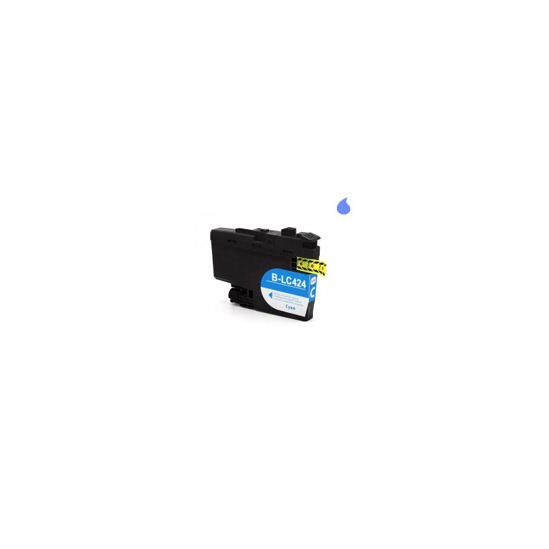 Lc-424 Cartucho Generico Brother Cyan