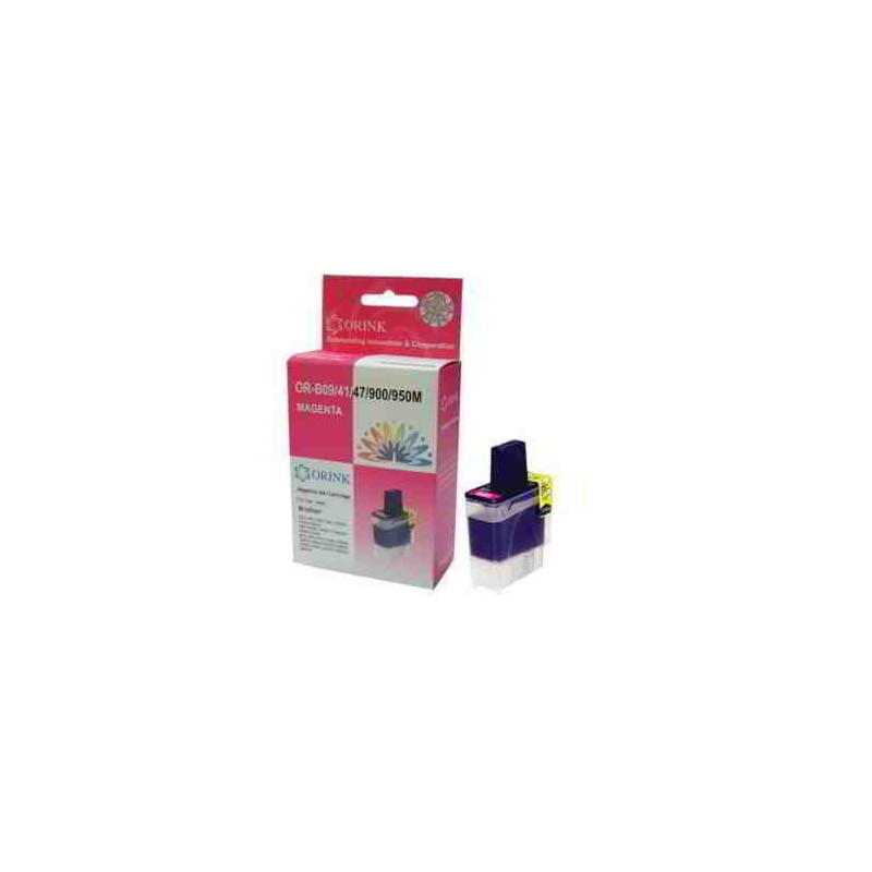 Lc-900m Cartucho Brother Compatible Magenta