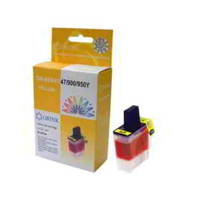Lc-900y Cartucho Brother Compatible Amarillo