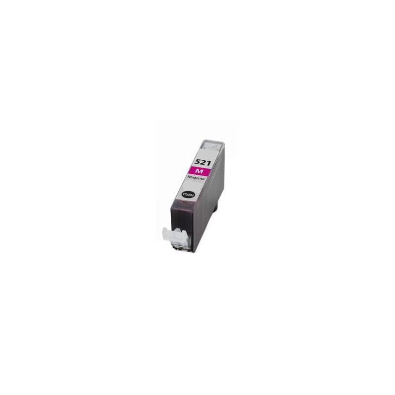 Cartucho Canon CLI-521m Magenta Compatible