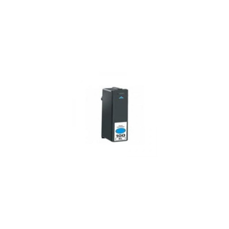 Cartucho Lexmark 100xl cian compatible