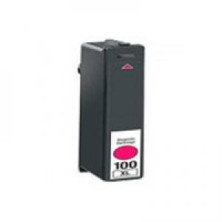 Cartucho Lexmark 100xl magenta compatible