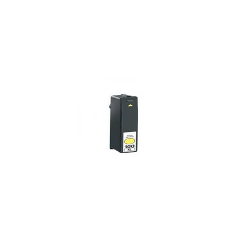 Cartucho Lexmark 100xl amarillo compatible