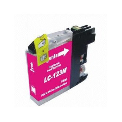 Lc-121m Cartucho Brother Compatible Magenta