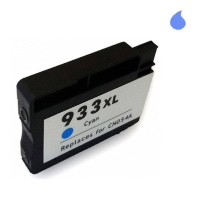 Cartucho HP 933xl Cian Reciclado CN054AE Cartucho HP 933xl Cian Reciclado CN054AE